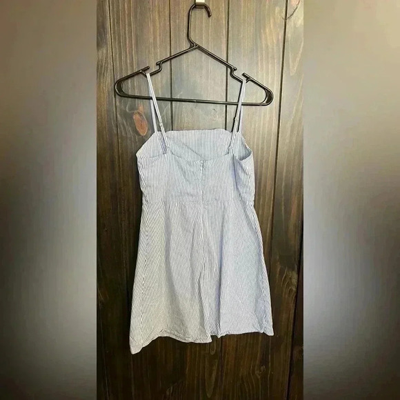 Kimchi Striped Fit and Flare Dress-Nautical Preppy Summer-Size: Medium - Picture 11 of 12